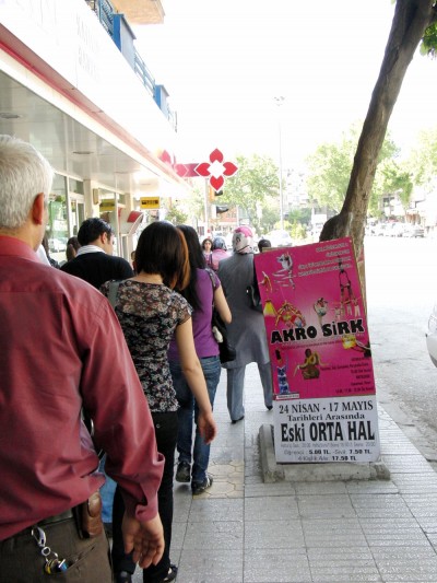 Trabzon Bulvarı'na yine 'sirk' reklâmı kondu!