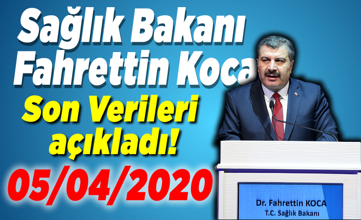 Sağlık Bakanı Fahrettin Koca açıkladı!