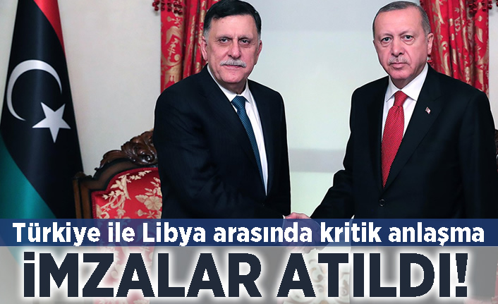 Türkiye ile Libya arasında kritik anlaşma! İmzalar atıldı!
