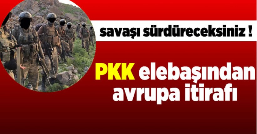 PKK elebaşı Durun Kalkan'dan itiraf!