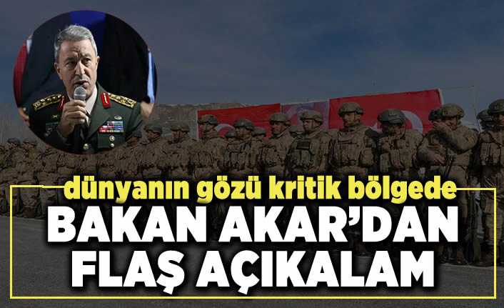 Bakan Hulusi Akar'dan CNN Türk'e önemli açıklamalar
