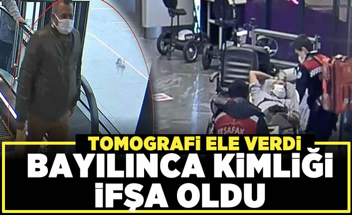 İstanbul Havalimanı'nda uyuşturucu kuryesi bayılınca yakalandı