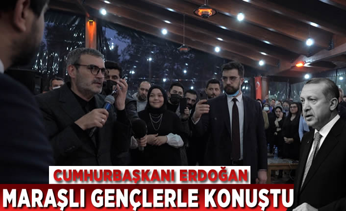 Cumhurbaşkanı Erdoğan, Kahramanmaraşlı gençlerle telefonla görüştü