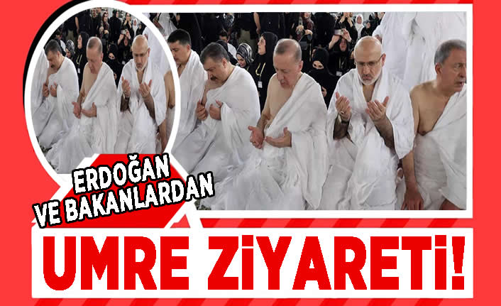 Erdoğan’dan umre ziyareti!