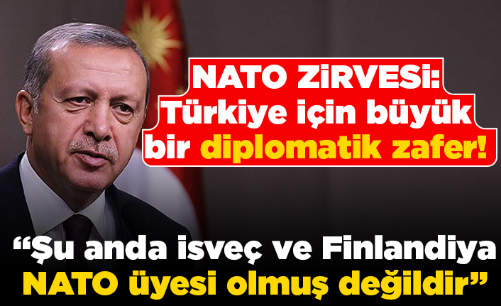 NATO zirvesi: Türkiye için büyük bir diplomatik zafer!