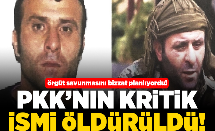 Örgüt savunmasını bizzat planlıyordu! PKK'nın kritik ismi öldürüldü!
