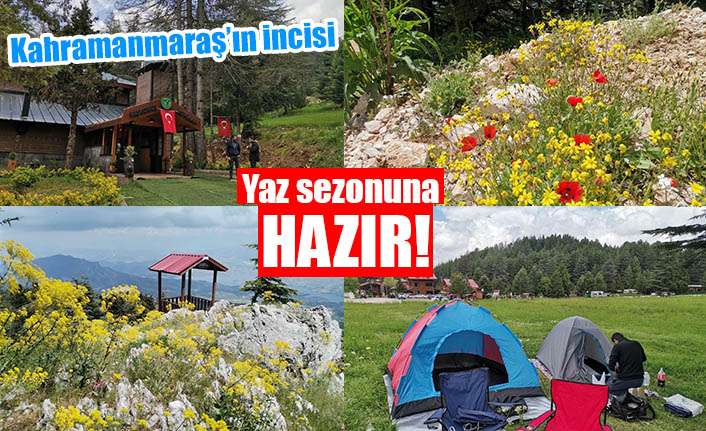 Kahramanmaraş'ın incisi Başkonuş Yaylası yaz sezonuna hazır